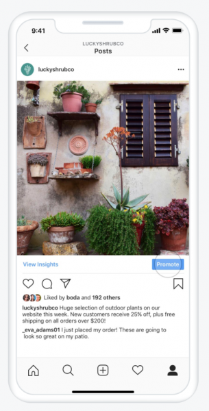 How to boost post on Instagram