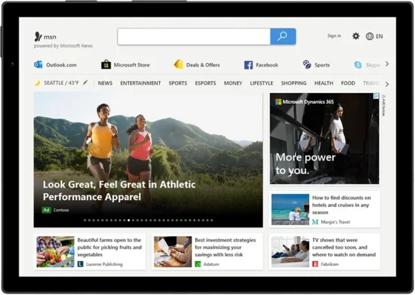 msn home page